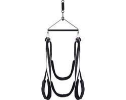 Luxe Sex love swing / seksschommel / Zwart metalen ophangsysteem