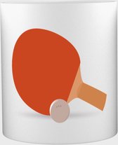 Akyol - Tafeltennis Mok met opdruk - pingpong - de echte tafeltennis liefhebber - Tafeltennis - 350 ML inhoud