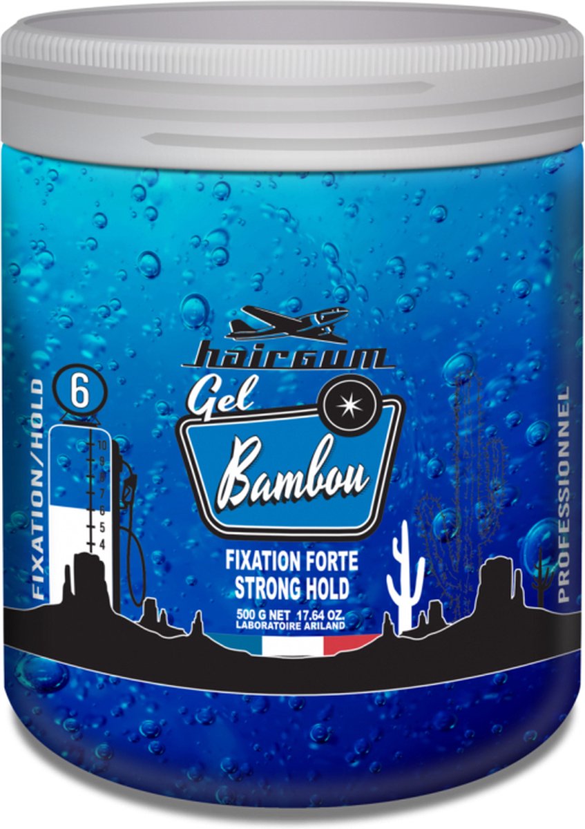 Hairgum HGF500BAMBOU haargel Mannen 500 ml