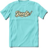 Biertje! T-Shirt | Bier Kleding | Feest | Drank | Grappig Verjaardag Cadeau | - Licht Blauw - L