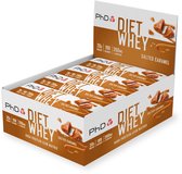 PhD Nutrition | Diet Whey Bar | Salted Caramel | Doos | 12 x 63 gram  | Snel afvallen zonder poespas!