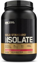 Optimum Nutrition Gold Standard 100% Isolate - Eiwitpoeder / Proteine Shake - 930 gram - Aardbei