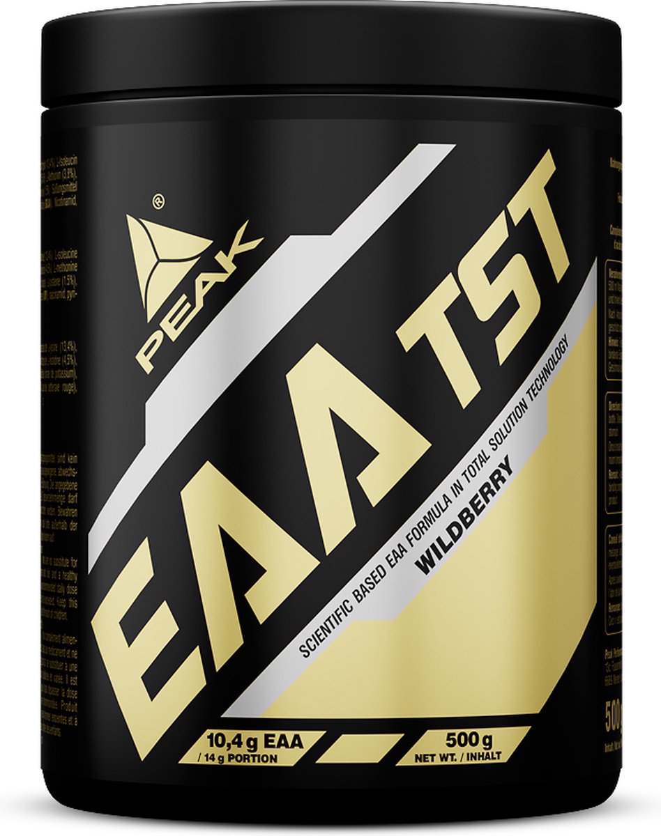 Goedkoopste Peak EAA TST (500g) Wildberry - Aminozuren - EAA
