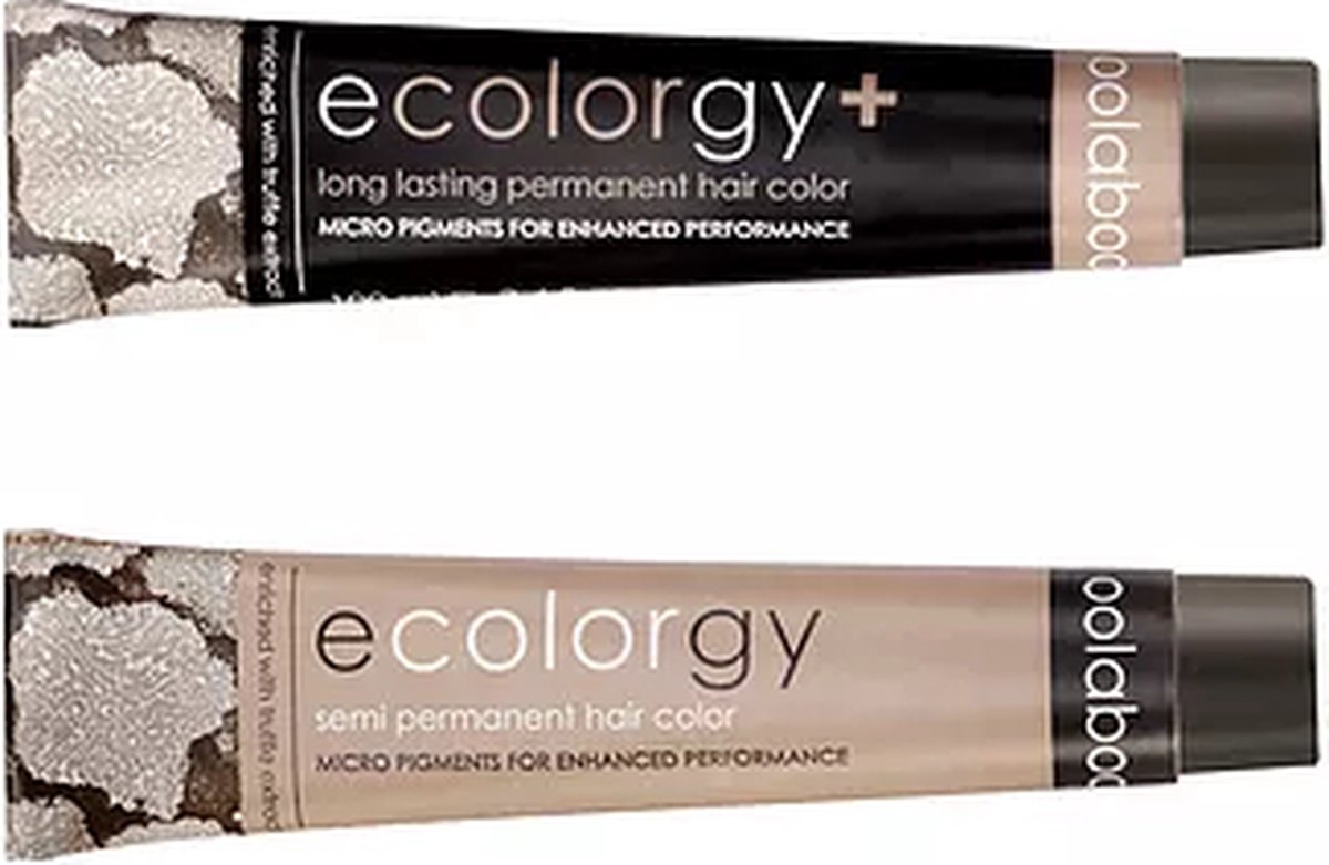 Oolaboo Ecolorgy Semi Permanente Haarkleur Tint Crème 100ml - 06.22 Dark Violet Blonde / Dunkel Violett Blond