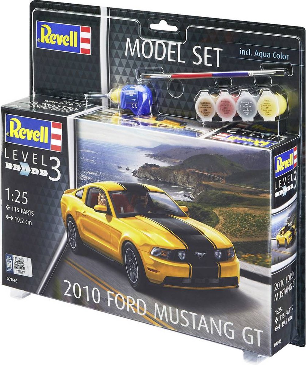 Revell 67046 2010 Ford Mustang GT Auto (bouwpakket) 1:25