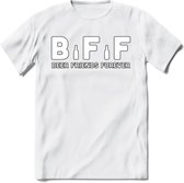 Beer Friends Forever T-Shirt | Bier Kleding | Feest | Drank | Grappig Verjaardag Cadeau | - Wit - S