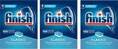 Finish Classic 3 x 100 comprimés pour lave-vaisselle