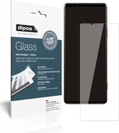dipos I 2x Pantserfolie helder compatibel met Sony Xperia Pro-I Beschermfolie 9H screen-protector (expres kleiner dan het glas omdat het gebogen is)