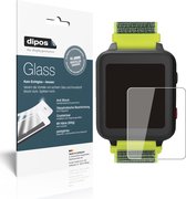 dipos I 2x Pantserfolie helder compatibel met Anio 5 Smartwatch Beschermfolie 9H screen-protector (expres kleiner dan het glas omdat het gebogen is)