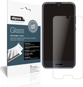 dipos I 2x Pantserfolie mat compatibel met Sharp Aquos R Compact Beschermfolie 9H screen-protector (expres kleiner dan het glas omdat het gebogen is)