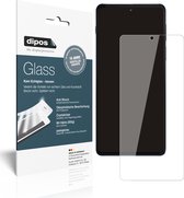 dipos I 2x Pantserfolie helder compatibel met Motorola Edge 20 Beschermfolie 9H screen-protector (expres kleiner dan het glas omdat het gebogen is)