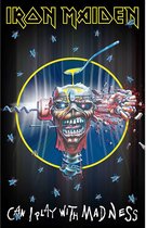 Iron Maiden Textiel Poster Flag Can I Play With Madness Multicolours