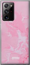 6F hoesje - geschikt voor Samsung Galaxy Note 20 Ultra -  Transparant TPU Case - Pink Sync #ffffff