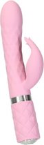 Pillow Talk -  Lively Roterende Tarzan Vibrator - Roze - Dildo - Vibrator - Penis - Penispomp - Extender - Buttplug - Sexy - Tril ei - Erotische - Man - Vrouw - Penis - Heren - Dam