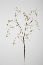 Kunstbloem - Blossom - topkwaliteit decoratie - 2 stuks - zijden bloem - Wit - 120 cm hoog
