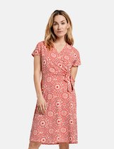 GERRY WEBER Dames Jurk met wikkeleffect EcoVero