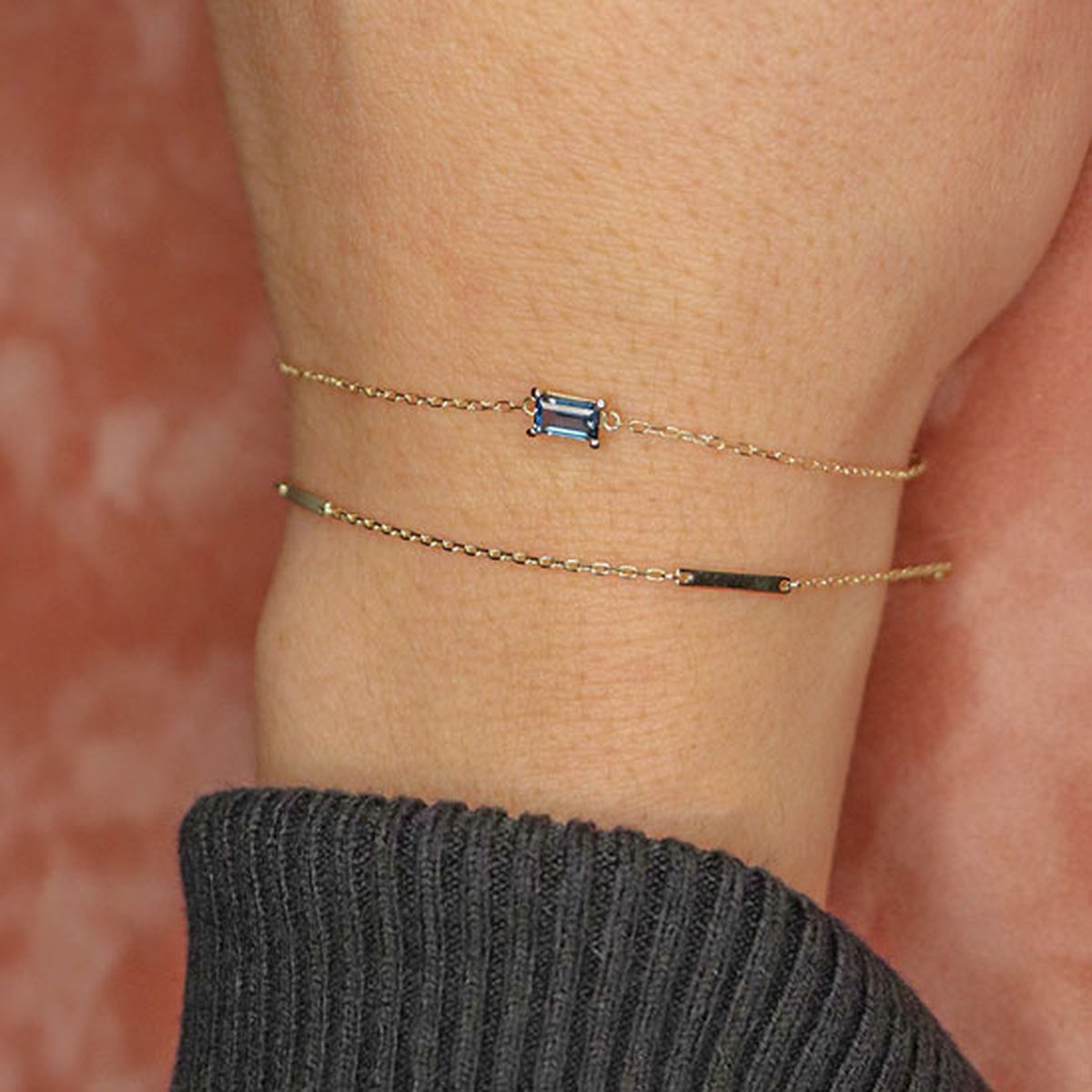Jackie Gold - Medina Topaz JKB21.158 - Armband
