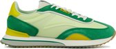 HOFF Sneakers Dames - Lage sneakers / Damesschoenen - Suède - Pop-Art     -  Groen combi - Maat 39