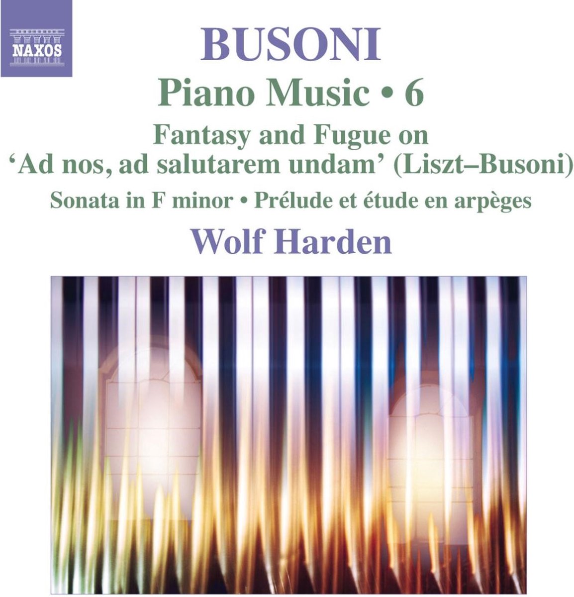 Wolf Harden - Busoni: Piano Music Volume 6 (CD)