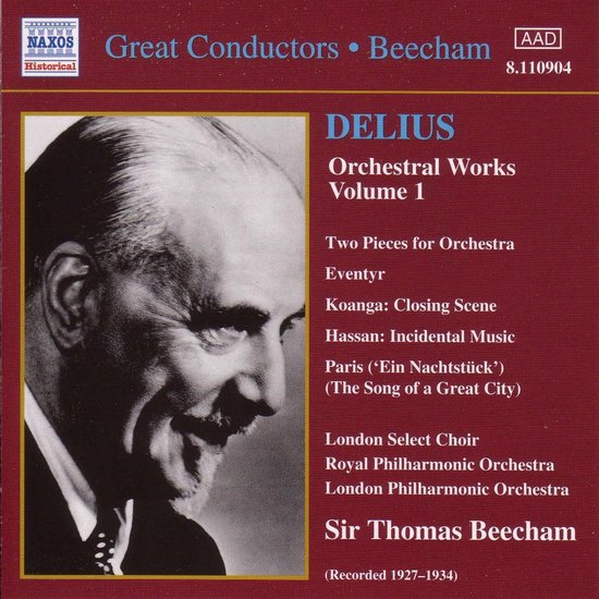 Royal Philharmonic Orchestra - Delius: Orchestral Works Volume 1 (CD)