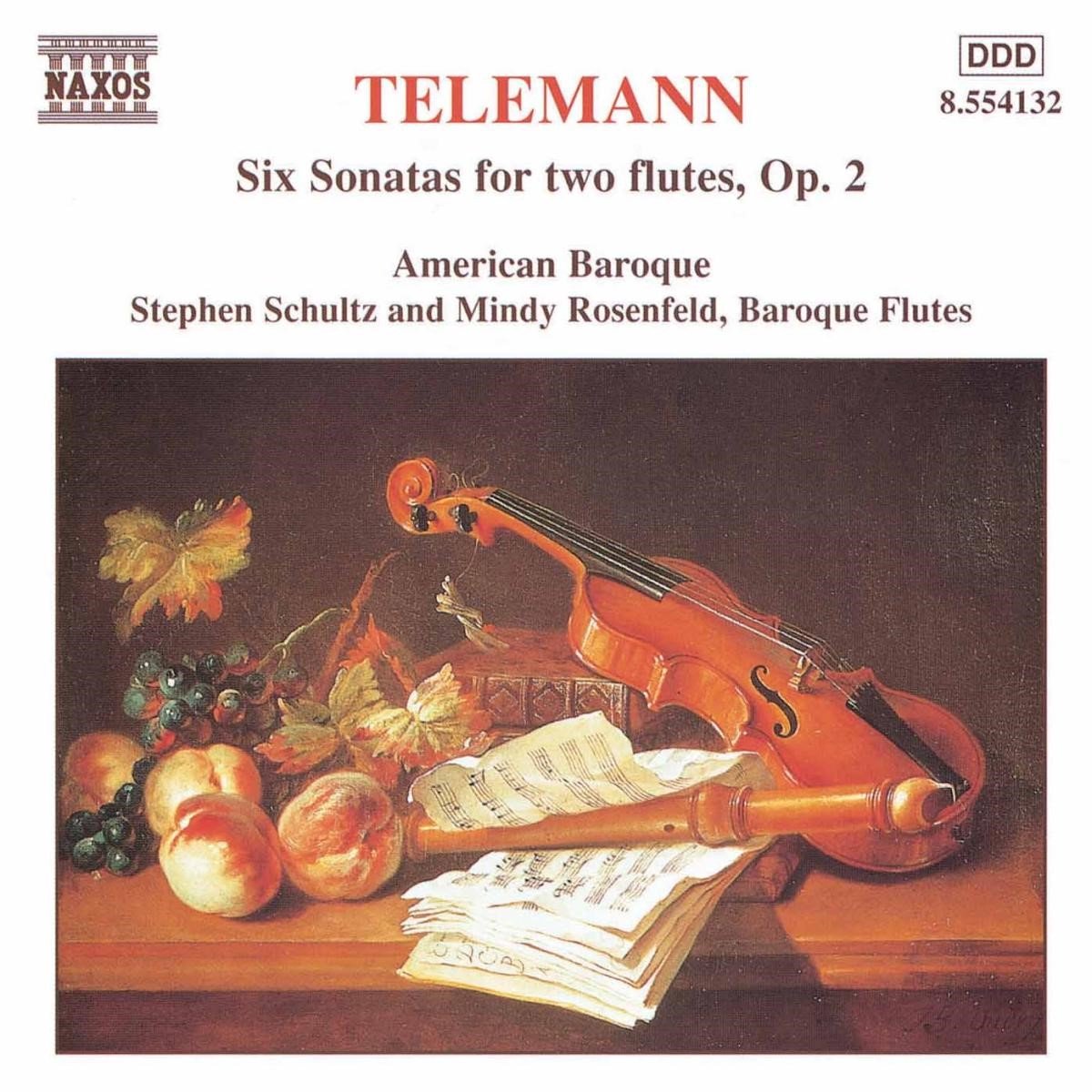 American Baroque - Telemann: Six Sonatas For Two (CD)