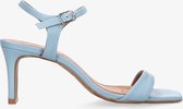 Tango | Ava 7-d blue leather sandal - covered heel/sole | Maat: 36