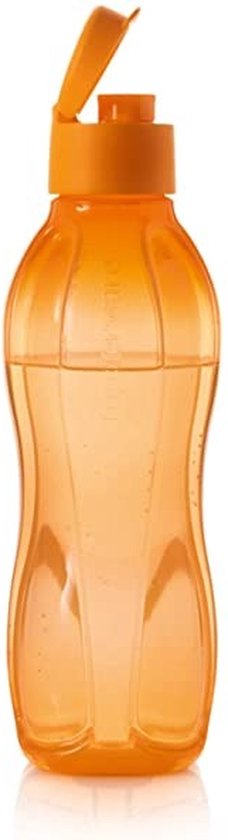Tupperware Oranje Ecofles 750 ml - Drinkfles voor onderweg | bol.com