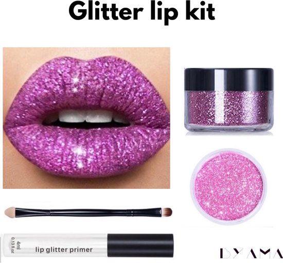 Byama Glitter Lip Kit Glitter Lips Glitter Lippenstift Glitter