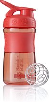 BlenderBottle SportMixer Tritan Grip - Shaker / bouteille de protéines - 590ml - Corail