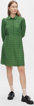 Object Kendra L/s Dress Jurken - Groen