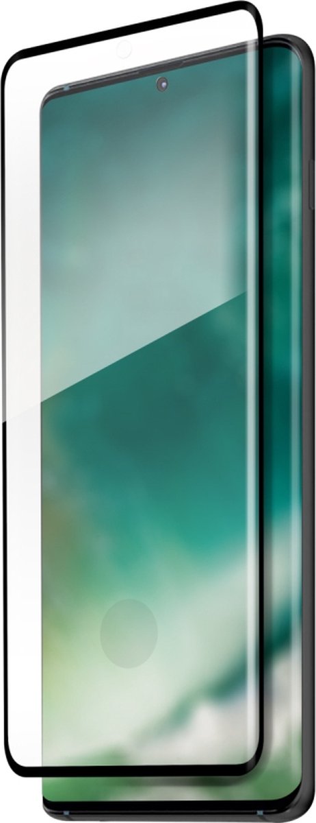 XQISIT Gehard Glas Ultra-Clear Screenprotector voor Samsung Galaxy S20 Ultra - Zwart
