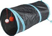 Duvo+ speeltunnel mini 50x25cm blauw/zwart