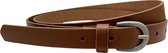 Riem - Tailleriem - Cognac - Leer - 2 cm - Totale Lengte 115 cm- Taille maat 95 cm