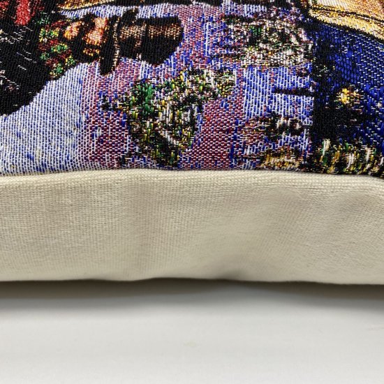 Coussin koho Père Noël 45x45 - Moderne - Salon - Salon - Chambre - Salle à manger - Sierkussen - Housse de coussin - Motif Chat