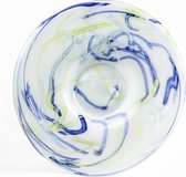 Design plate - Fidrio GRAPHIC - glas, mondgeblazen - 45 cm
