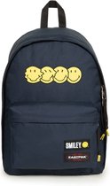 Eastpak Out Of Office Rugzak 27 Liter - Smiley Patch Marine