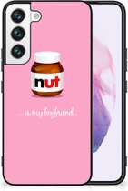 Telefoonhoesje Geschikt voor Samsung Galaxy S22 Leuk Hoesje met Zwarte rand Nut Boyfriend