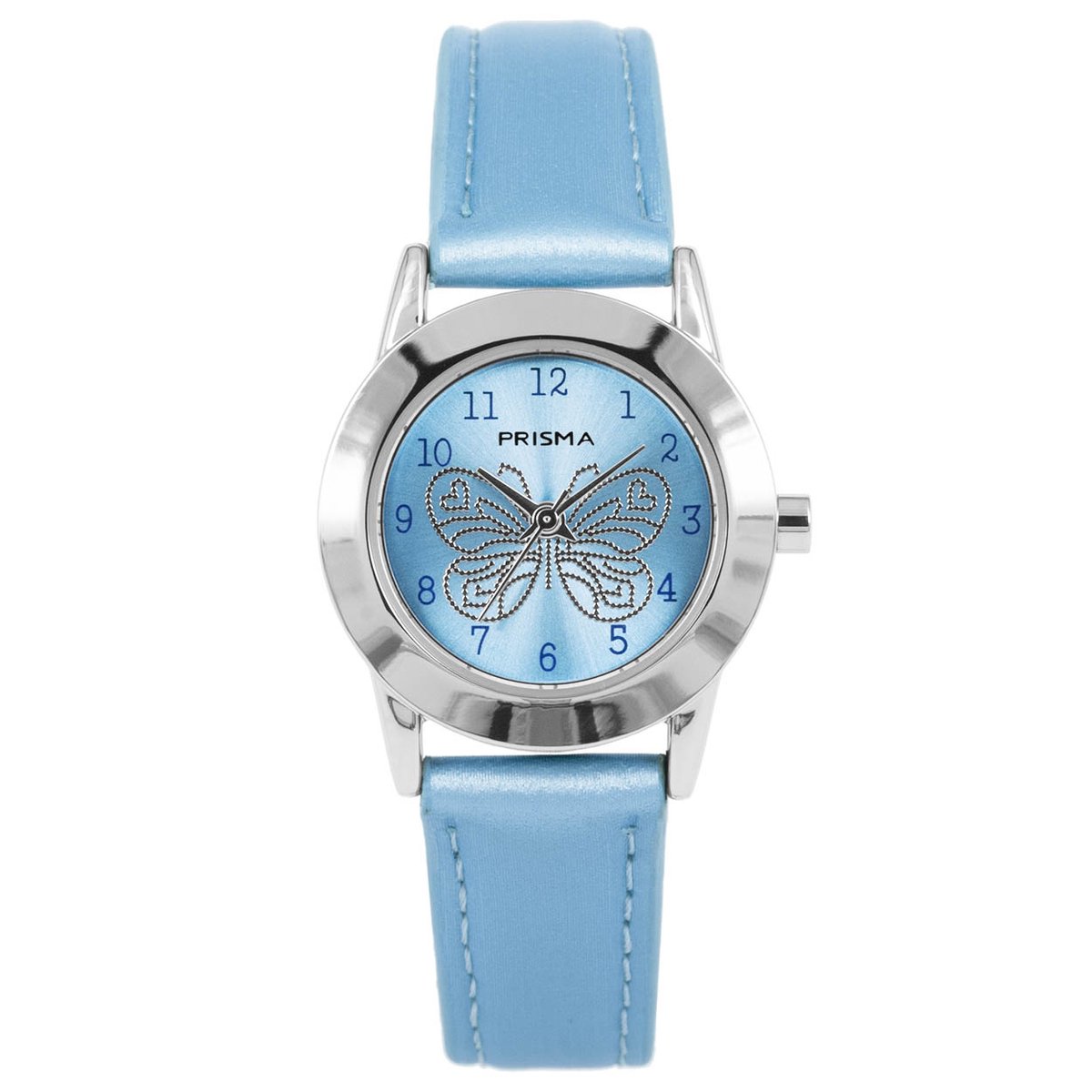 Prisma Horloge CW.184 Kids Butterfly Licht Blauw