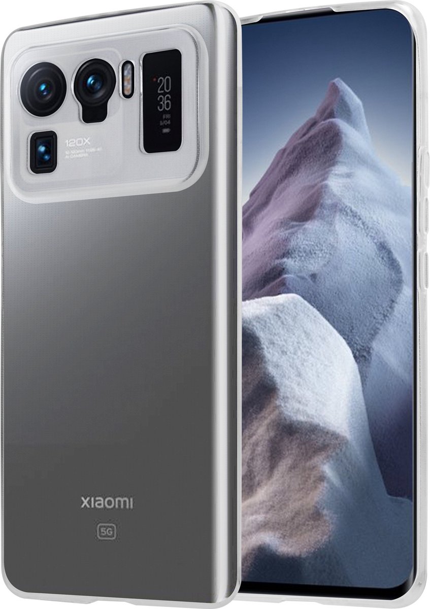 ShieldCase Dun Siliconen Hoesje – Geschikt voor Xiaomi Mi 11 Ultra – Transparant