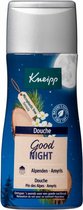 Kneipp Good Night - Douchegel - Alpenden en Amyris - Grootverpakking - Voordeelverpakking - Vegan - 6 x 200 ml