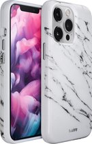Laut Huex Elements marmer hoesje voor iPhone 13 Pro Max - wit