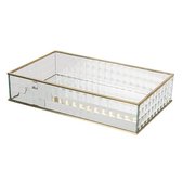 Glazen Sieradendoos 29*17*6 cm Transparant Glas Rechthoek Juwelendoos Sieradenbox Sieradenkist