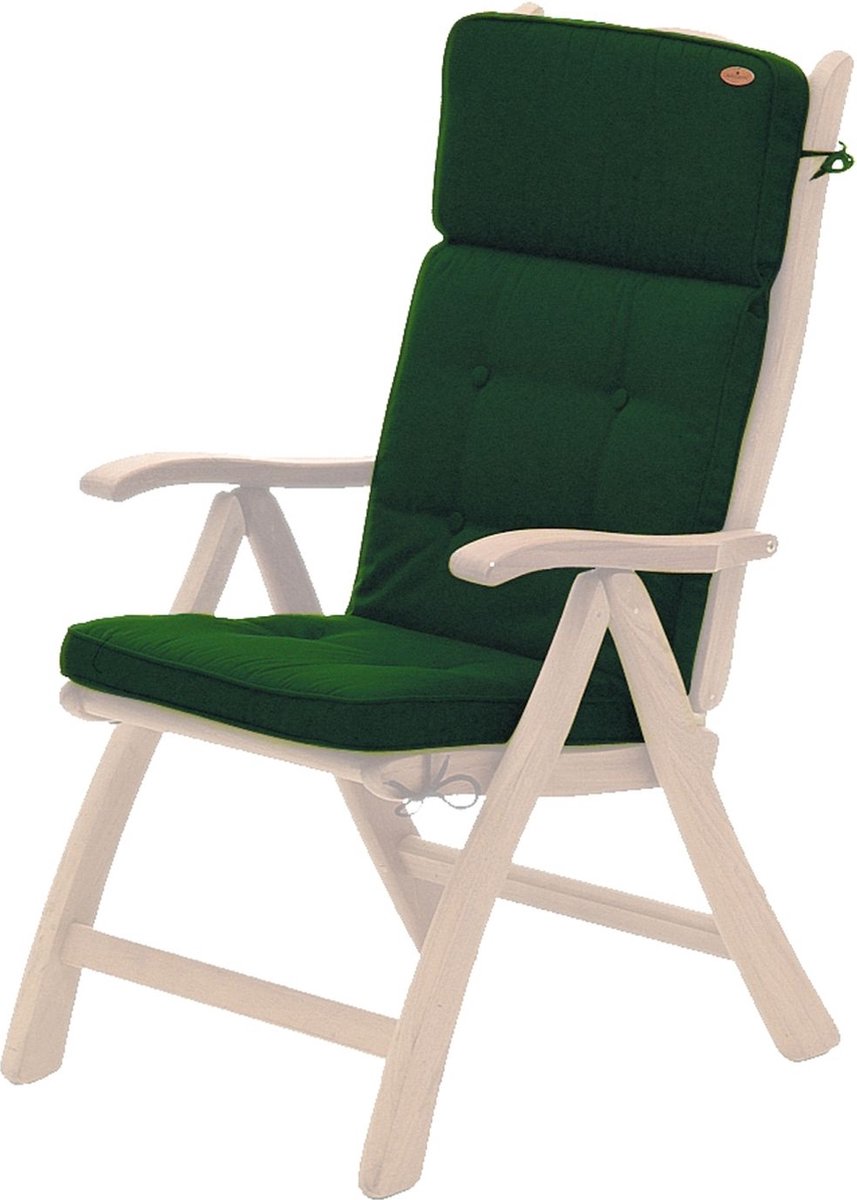 Zitkussen voor stoel met hoge leuning - groen