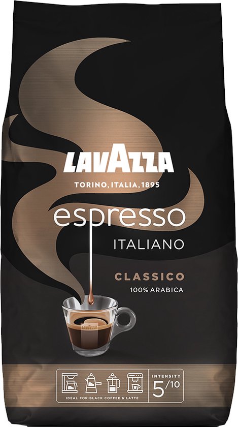 Lavazza Caffe Espresso Italiano - koffiebonen - 1 kilo