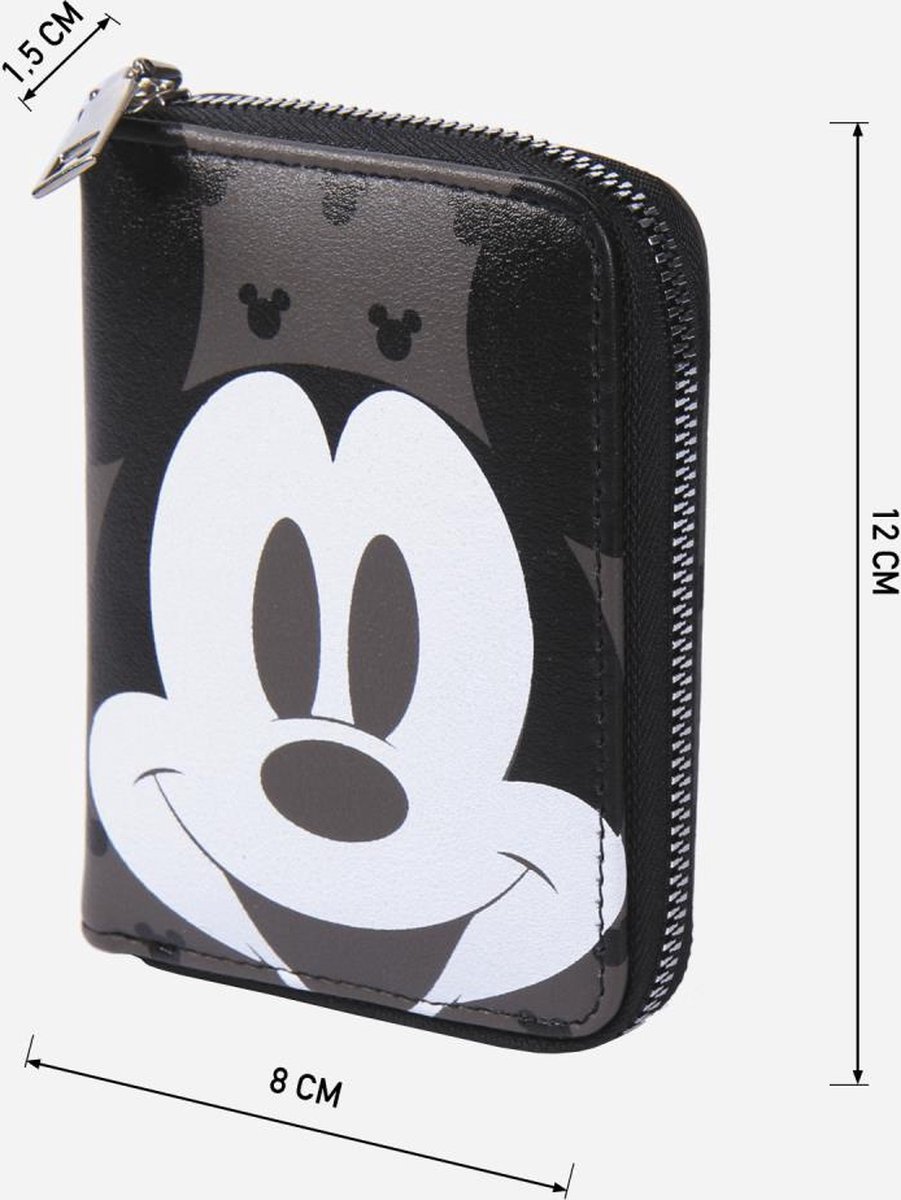 Visiter la boutique DisneyDisney Portefeuille Mickey Mouse Premium Rouge et Noir en polyuréthane. 