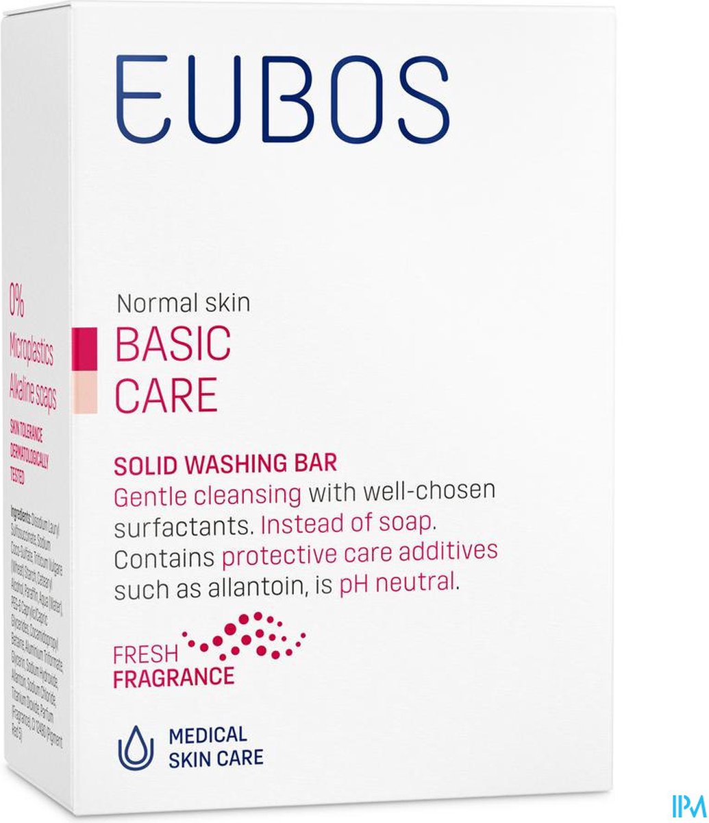 Eubos Compact Zeep Dermato Roze Parf 125g