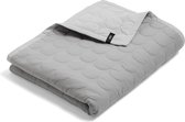 Bedsprei Mega Dot - lichtgrijs - Afmeting 1 (195 x 245 cm)