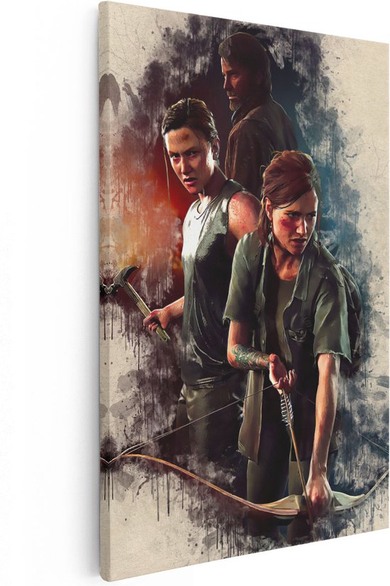 Artaza - Canvas Schilderij - Game The Last of Us - Foto Op Canvas - Canvas Print