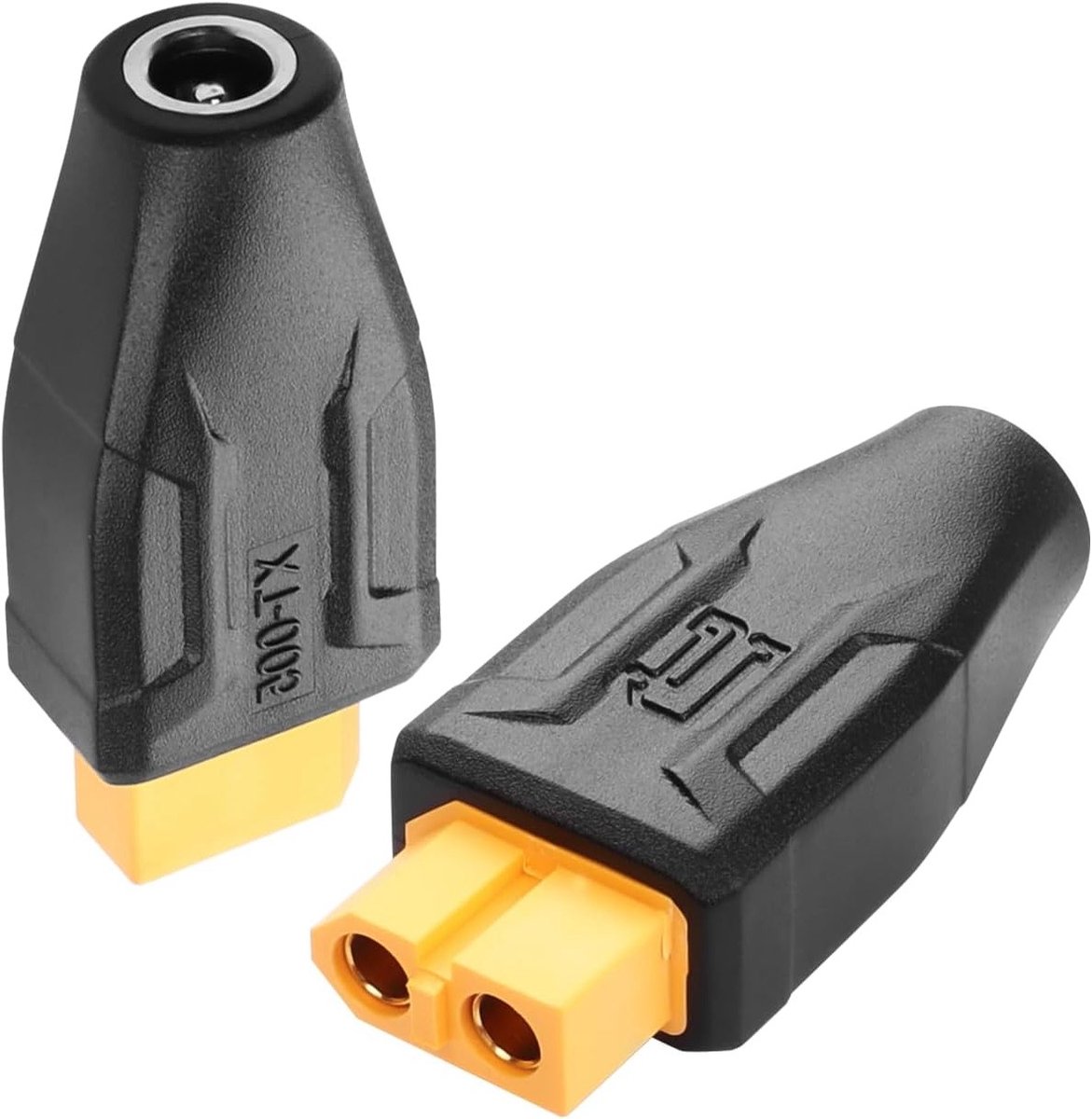 XT60 naar DC5521 Adapter Set voor TS100 Loodijzer, FPV Monitor en Drone Voeding - 2 Stuks