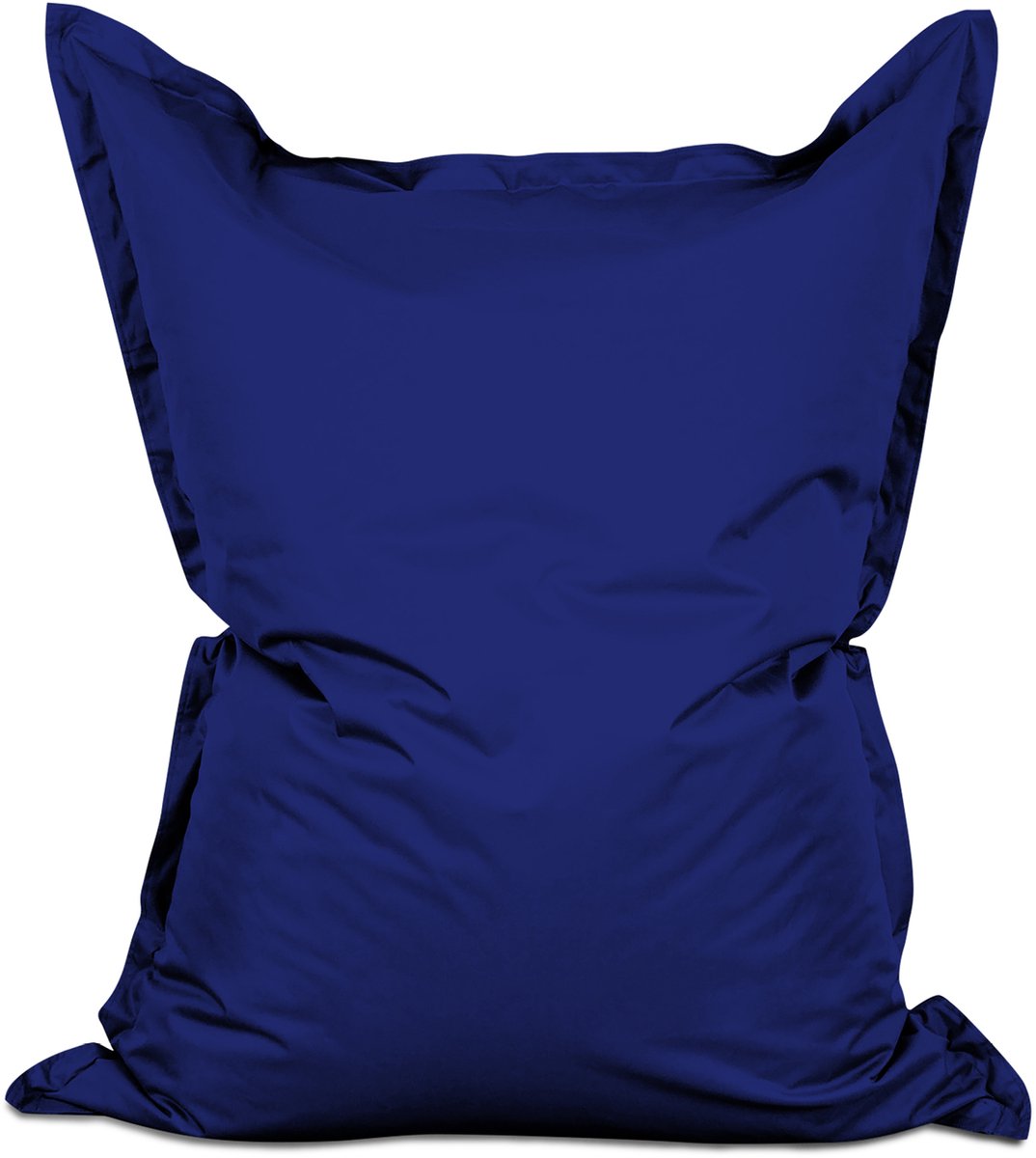 Lumaland - Grote luxe XXL zitzak - 380 liter vulling - 140 x 180 cm - geschikt voor Indoor & Outdoor - verkrijgbaar in verschillende kleuren - Donkerblauw